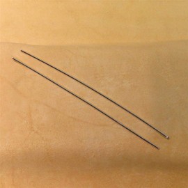 99.995% Pure Silver Wire 12 Gauge • 6-inch Rod Set (2 Rods) • Origin USA • Colloidal Generator Wire • Guaranteed .99995+ Purity by Golden State Silver • Certified Test Report Included