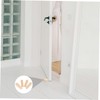 DOITOOL 4pcs Door Stop Wedge Wooden Door Stoppers for Home