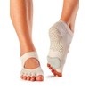 ToeSox Women's Plie Half Toe Grip for Yoga, Pilates, Barre,