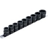 BGS 9551 Impact Socket Set Hexagonal Extra Flat 12.5 mm