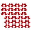 EXCEART Pack of 100 Chef's Coat Rivet Buttons Round Moving