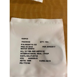 International MS 28775-122    O-Rings