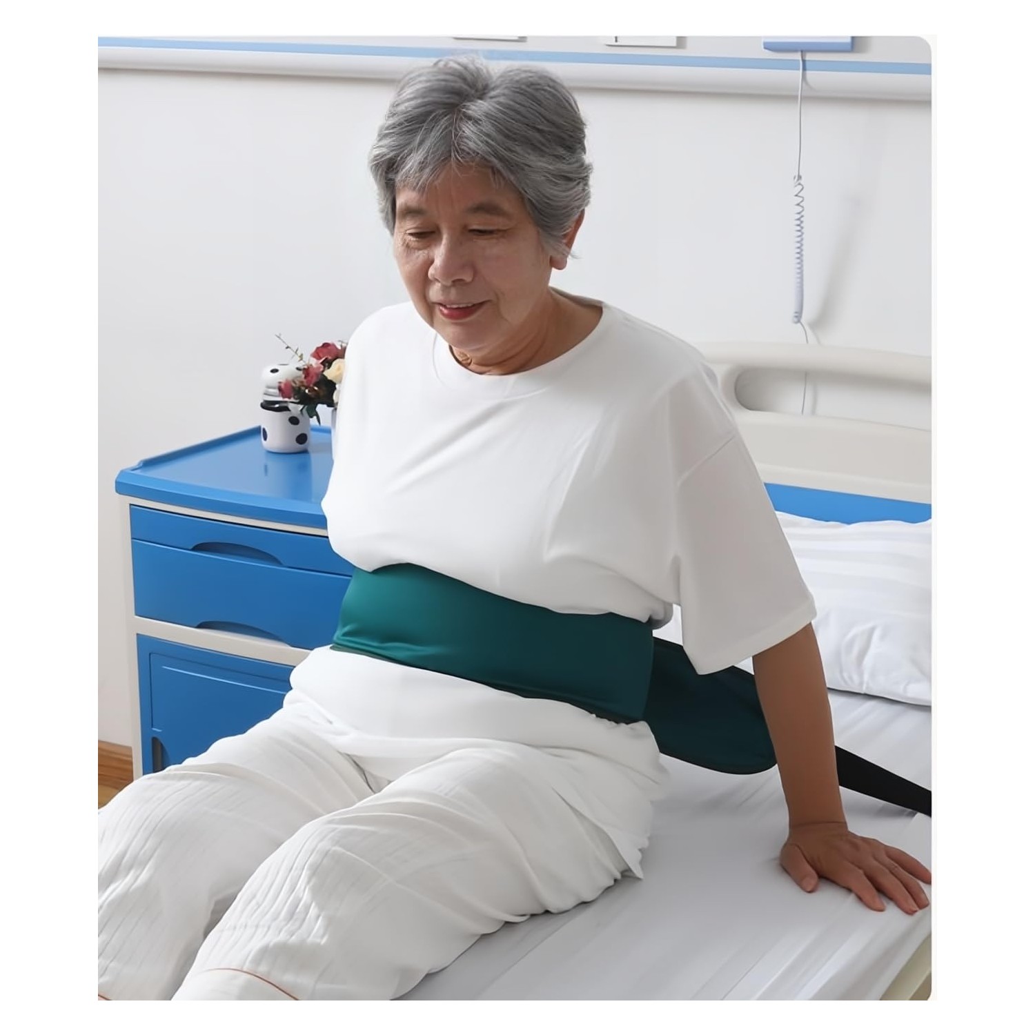 Bed Restraint Strap,Medical Bed Restraint, Anti-Fall Waist Belt for ...