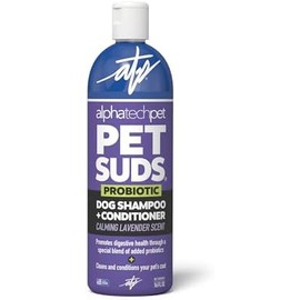 ATP Champú Y Acondicionador Probiótico para Perros Petsuds Ayuda con Puntos Calientes Y Piel Seca Y Grasa. Champú Hipoalergénico Y Sin Sulfatos.