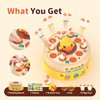 Cute Duck Board Game Toy Set with Music, Includes Rotating