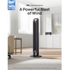 Dreo Tower Fan for Bedroom, 90° Oscillating Fans that Blow