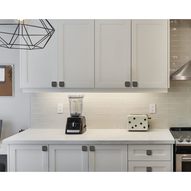 Amerdeco 10 Pack Oil Rubbed Bronze Kitchen Cabinet Knobs Cabinet