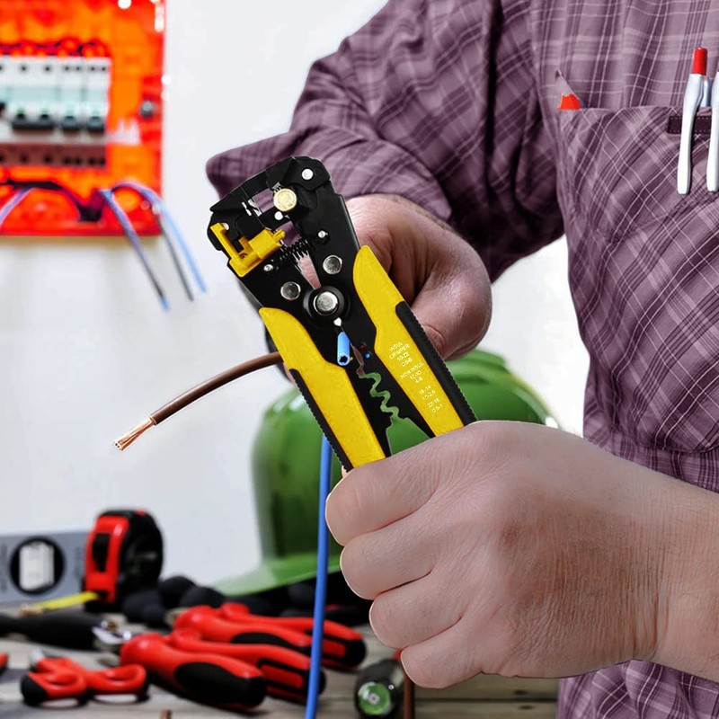 Crimping Tool – Electrical Wire Crimping Tool - Adjusting PVC
