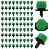 VooGenzek 90 Pieces Adjustable Watering Dripper Sprinkler, Plastic Micro Flow