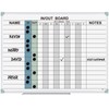 Lockways in and Out Magnetic Dry Erase Board, Employee in/Out