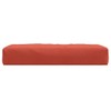 SKM Pallet Cushion Melange Red 60x60x10 cm Fabric (Weight-7KG)