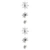 Snowflake Party Streamer Decoration Hanging Winter Snowflake Party Streamer Banner