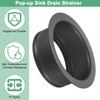 M METERXITY 1-Pack Garbage Disposal Sink Flange, Kitchen Sink Replacement
