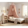 Bed Canopy for Girls, Princess Crib Canopy for Nursery, Dreamy
