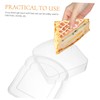 MAGICLULU Reusable Clear Sandwich Storage Box Portable Toast Container for