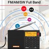 XHDATA D-808 Portable Digital Radio FM SW MW LW SSB