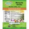 Mesquite Smoke Brazilian Coffee (Gourmet, Naturally Flavored, Whole Coffee Beans)