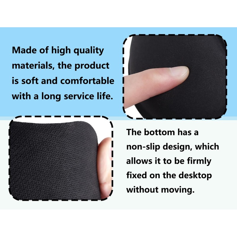 Lhbwhiz Mouse Wrist Rest, Ergonomic Wrist Rest for Mouse with
