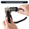 zenlete Pack of 2 Foot Straps Cable Pull 5 D-Rings