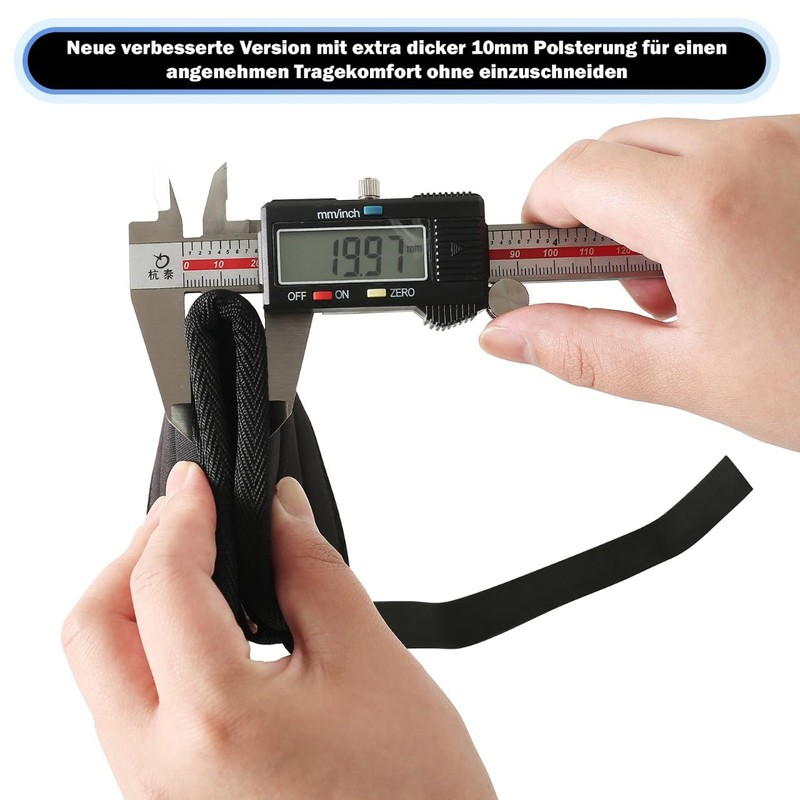 zenlete Pack of 2 Foot Straps Cable Pull 5 D-Rings