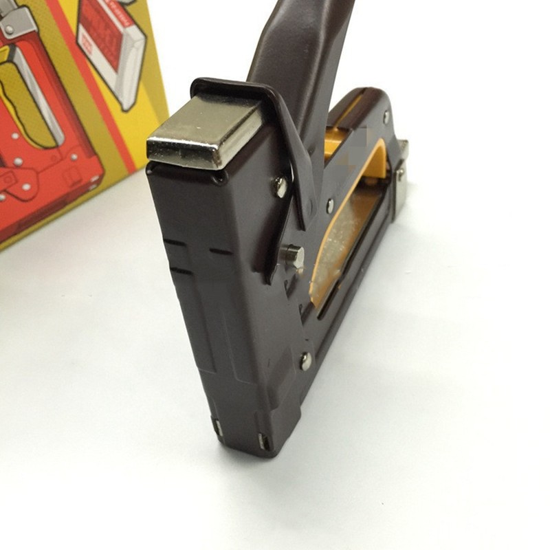 Staple Gun Metal Material Manual Handle Fixing Buckle Shock Pad