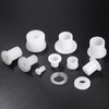 sourcing map 10pcs Flanged Sleeve Bearings 8.2mm Bore 10mm OD