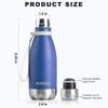koodee Kids Water Bottle 2 Pack 12 oz Stainless Steel