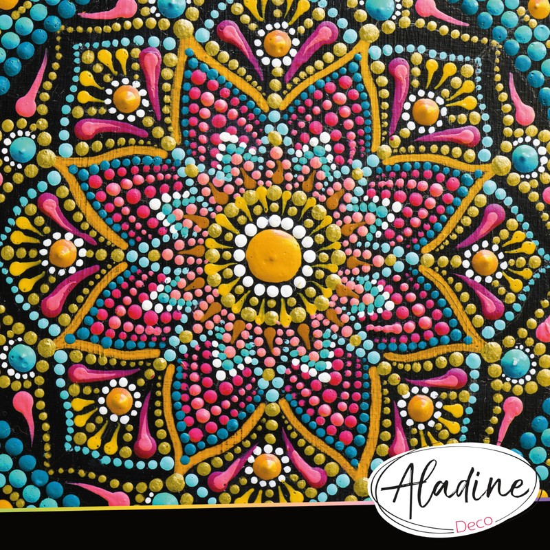Aladine Dot Painting Set - 7 Tools & 9 Attachments