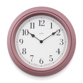Acctim Devonshire Traditional 28cm Wall Clock (Dusty Rose)