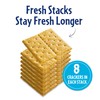 Honey Maid Fresh Stacks Graham Crackers, Bulk Travel Snacks, 6