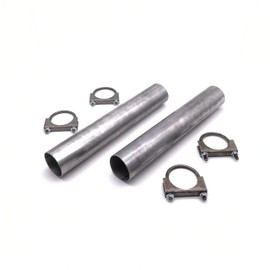 Truck Exhaust Kits Round Muffler Replacement Fits Dodge Challenger Charger Hellcat Scat Pack SRT 392 5.7L