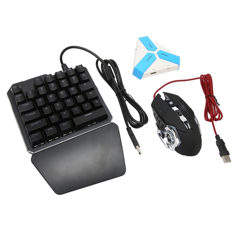 Keyboard Mouse Converter Combo Plug and Play Mobile Game Keypad