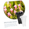 Kisangel 2sets Breathable Orchid Pots Side Holes High Waist Flowerpots