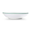 GMUNDNER KERAMIK Soup Plate Cup Diameter 20 cm Green Rim