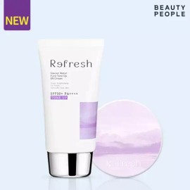 Cheolbyeoknyeo 뽀용톤업! 철벽녀 라벤더 빙하수 톤업 선크림 1통+선쿠션 1통 Poyong Tone-Up! Fortress Girl Lavender Glacier Water Tone-Up Sunscreen 1 Bottle + Sun Cushion 1 Bottle