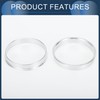 INFINAUTO 4PCS Hub Centric Ring 54.1mm ID to 56.6mm OD