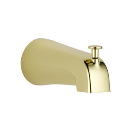Delta Faucet U1075-PB-PK Diverter Tub Spout, Polished Brass, 0.5