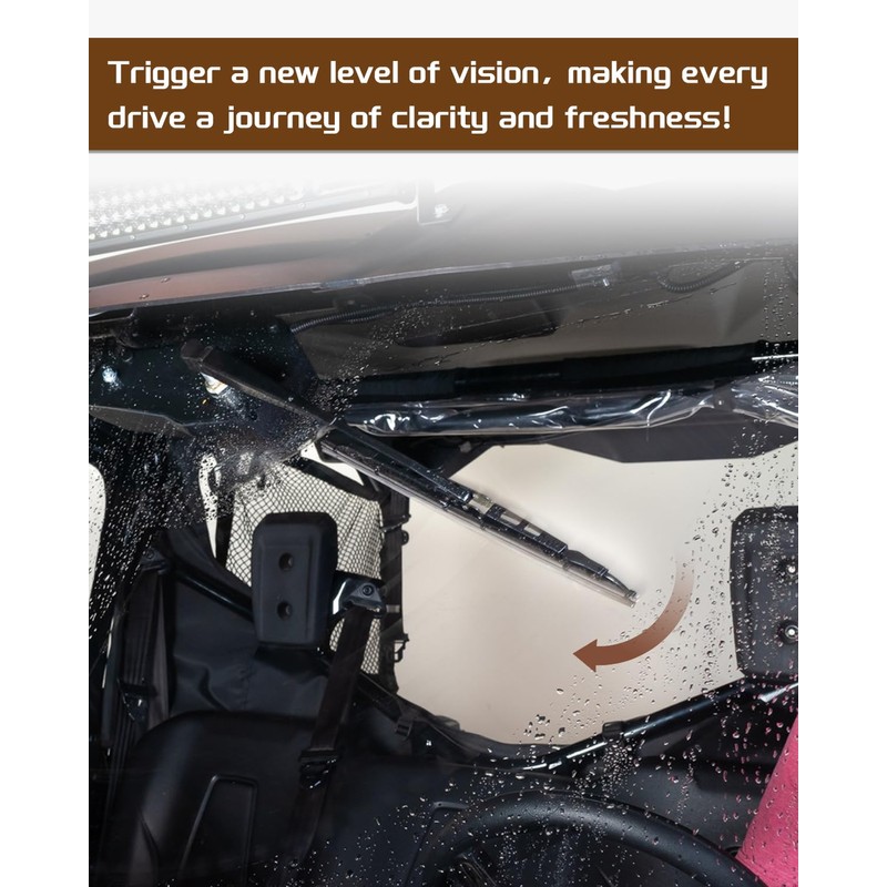 VelvetunVillay Windshield Wiper Rocker Switch Fit for Can-Am Defender Maverick