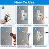 TUAHOUS Stainless Steel Pulley, Cargo Transport Pulley, Rope, Pulley, Mountain