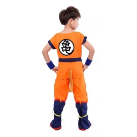 Cosplay Disfraz Completo De Goku Para Hombre 170-180 Cm