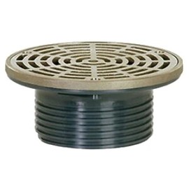 Sioux Chief 832-4HNR Finish Fixture for Adjustable Floor Drain PVC Round 6-1/2 I