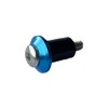 MotorToGo 1 x Blue Caped Motorcycle Windscreen WindShield Well Nut