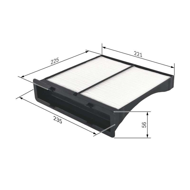 Bosch M2262 - Cabin Filter Standard
