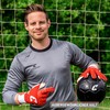 CATCH & KEEP Fly Red Soul Men's Goalkeeper Gloves, Size