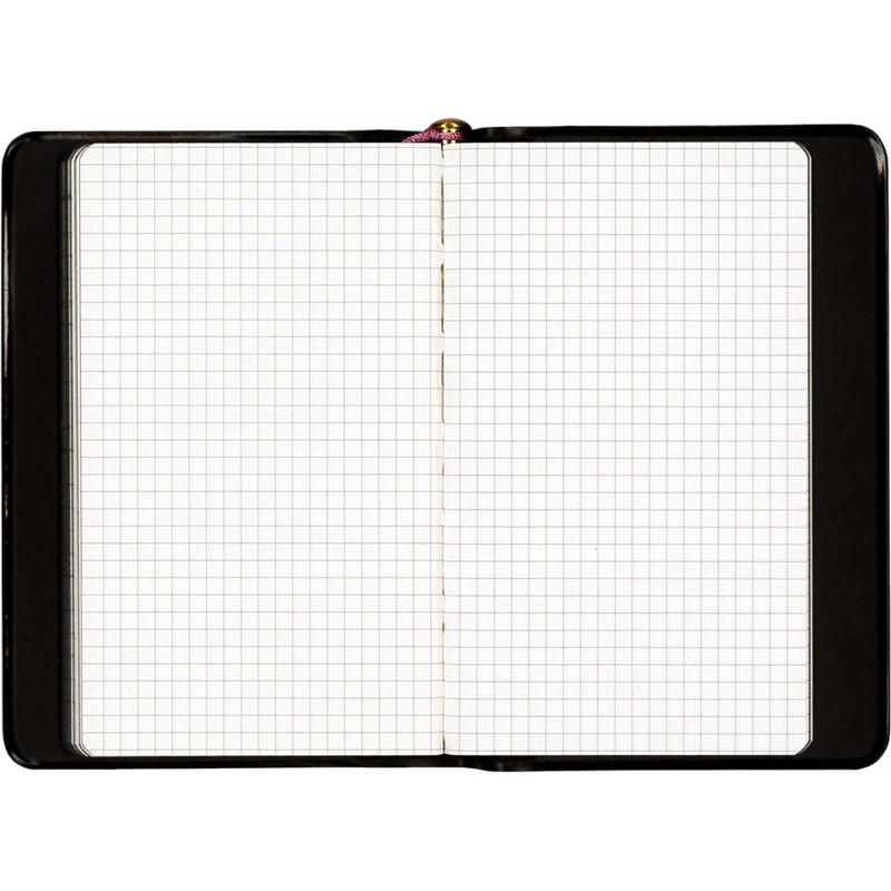 Hakubunkan 2025 Weekly Notebook, Horizontal Line Pocket Diary, Vinyl Mounted
