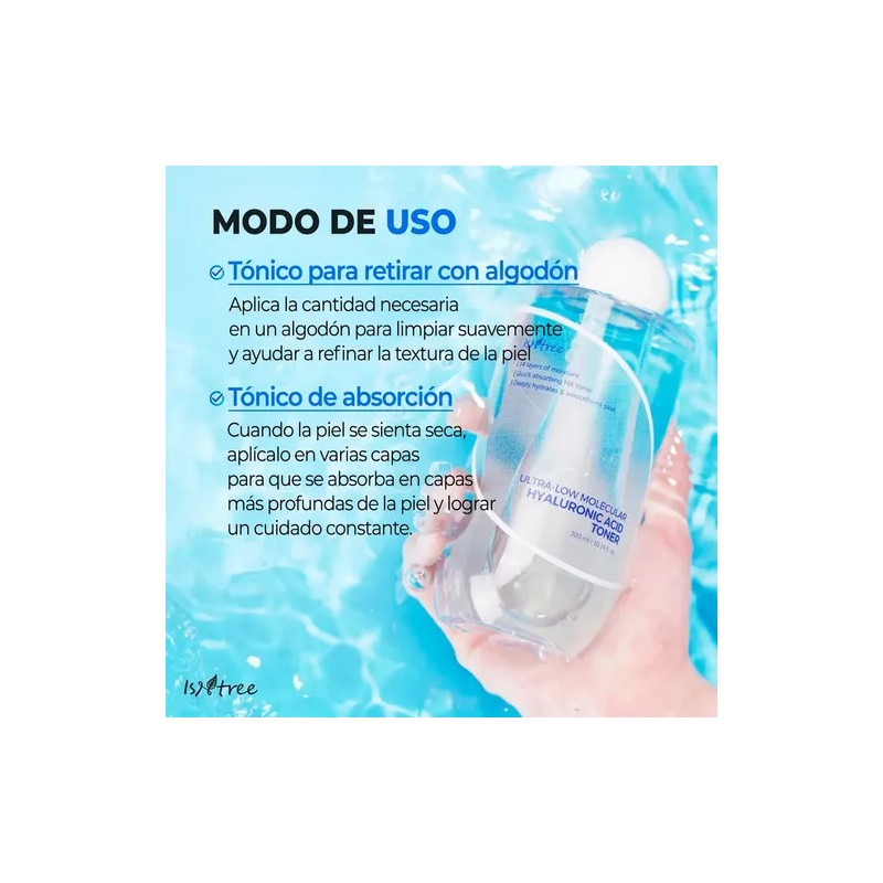 Isntree Ultra-low Tonico Acido Hialuronico | 300ml