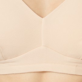 Cosabella Women's Soft Cotton Curvy Bralette, Sette, Medium