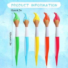 Pack of 5 Inflatable Painting Brushes Toy, Large Inflatable Painting Brush, Toy Painting Brush for Children, for Birthday Parties, Classroom, School Supplies