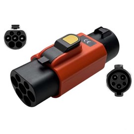 EV Type 1 to GBT Adapter Electric Vehicle Charging Adapter Orange SAE j1772 to IEC62196 EV Charging Adapter