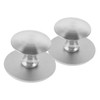 WOONEKY 2pcs Durable Stainless Steel Cabinet Handles for Sliding Shower